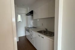 キッチンスペース（IH３口コンロ、広々シンク）