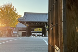 ACKのサテライト会場近く、本願寺伝道院界隈も美しい景色が望めます。